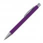 Preview: 10x Druckbleistift mit Namensgravur - aus Metall - Farbe: violett