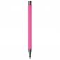 Preview: 10x Kugelschreiber mit Namensgravur - aus Metall - mit Soft-Touch - Farbe: pink