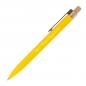 Preview: 5 Kugelschreiber aus recyceltem Aluminium mit Gravur / Farbe: gelb