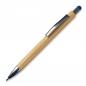 Preview: 5x Touchpen Holz-Kugelschreiber mit Gravur / Stylusfarbe: blau