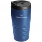 Preview: Doppelwandiger Trinkbecher mit Gravur / aus Edelstahl / 0,3l / Farbe: blau