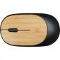 Preview: Kabellose Maus mit Gravur / Mouse / 2.4 GHz / Farbe: schwarz-beige