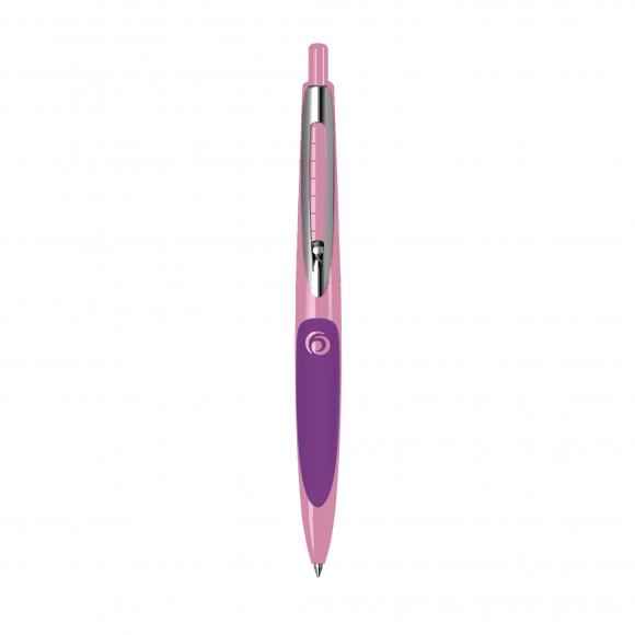 Herlitz Kugelschreiber my.pen mit Gravur / Farbe: rosa/lila