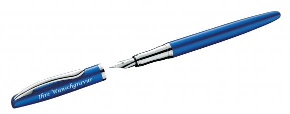 Pelikan Füllhalter Jazz® P36 Noble Elegance mit Gravur / Farbe: Saphire blau