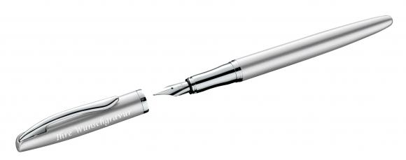 Pelikan Füllhalter Jazz® P36 Noble Elegance mit Gravur / Farbe: silber