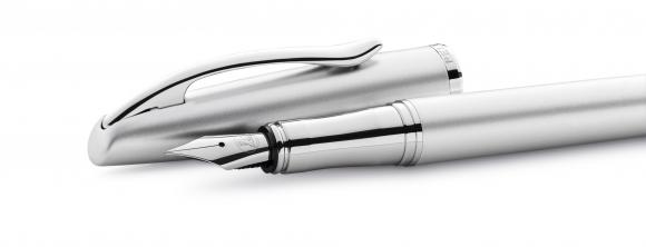 Pelikan Füllhalter Jazz® P36 Noble Elegance mit Namensgravur - Farbe: silber