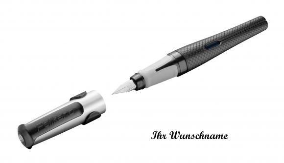 Pelikan Schulfüller Pelikano P480 M Dark Legend mit Namensgravur