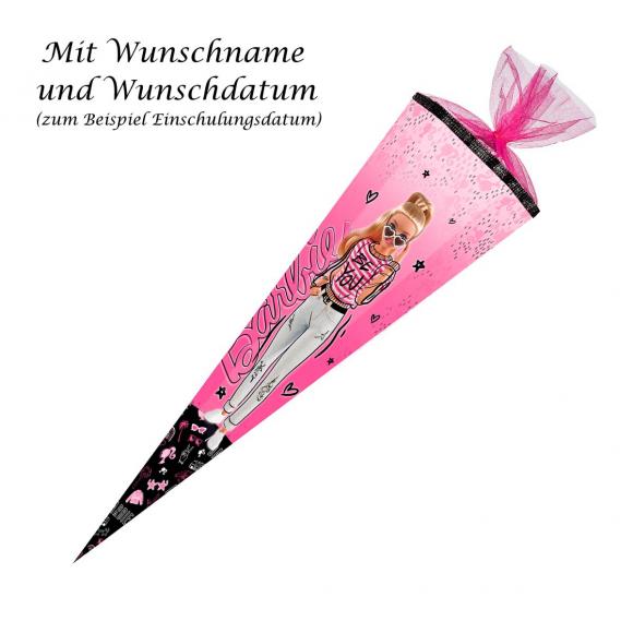 Schultüte mit Gravur / Zuckertüte / 85cm / eckig / "Barbie Vibes"