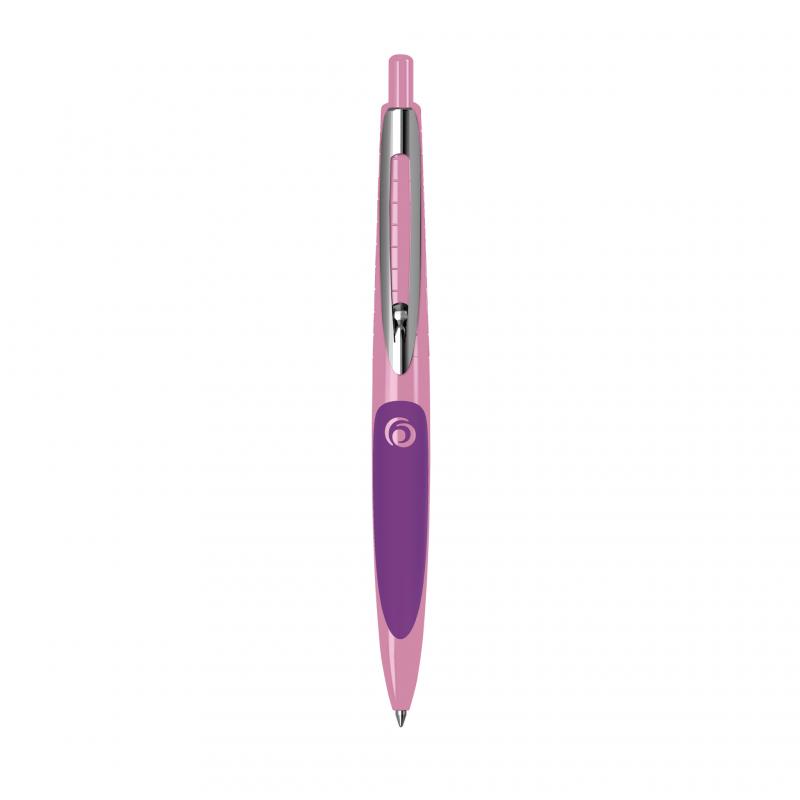 Herlitz Kugelschreiber my.pen mit Gravur / Farbe: rosa/lila